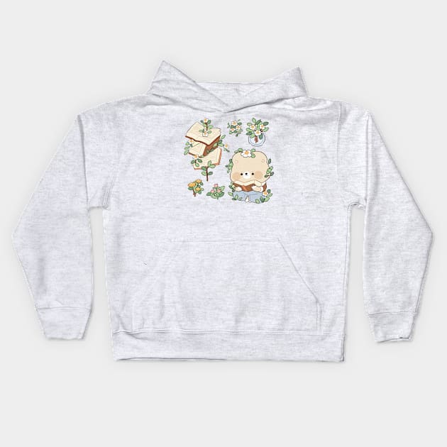 Immerse In Nature Kids Hoodie by Briellart